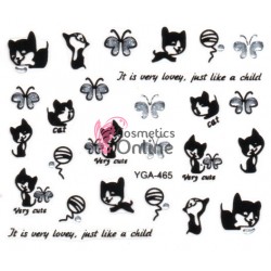 Stickere 3D pentru unghii cod YGA 465 Decor cu Halloween